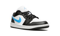 AIR JORDAN 1 LOW WMNS Black / University Blue DC0774 041