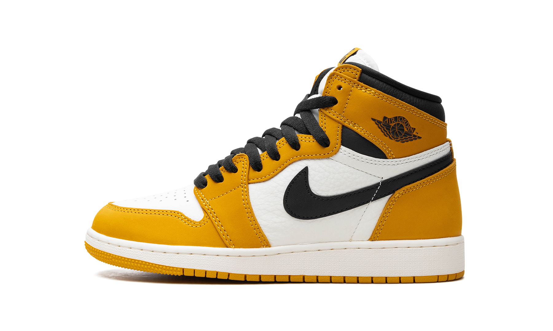 Air Jordan 1 Retro High OG GS Yellow Ochre / Black FD1437 701