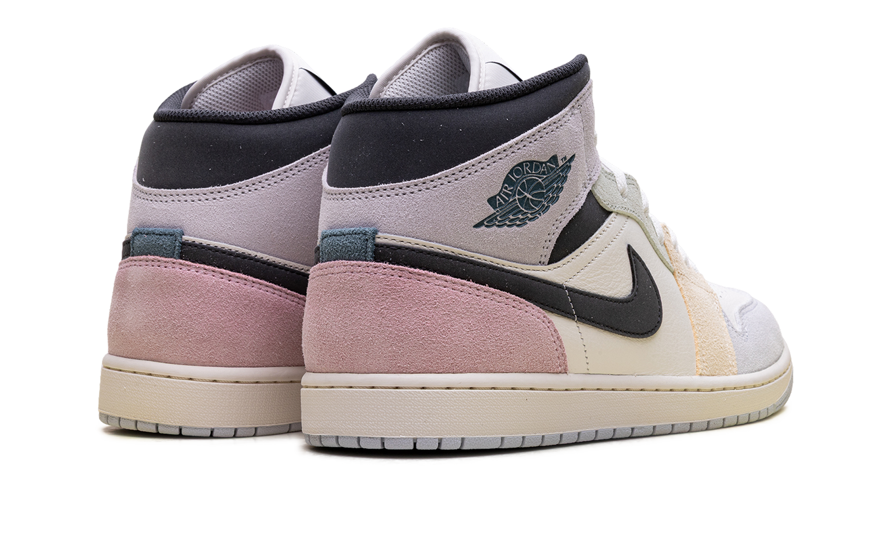Air Jordan 1 Mid Sail / Anthracite-Jade Aura-Iced Jade IB7110 100