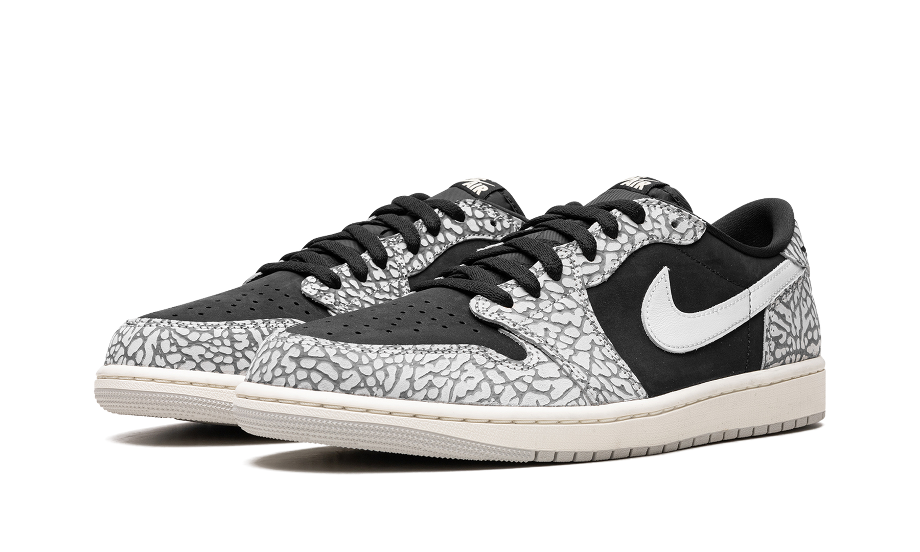 Air Jordan 1 Low Black Elephant CZ0790 001