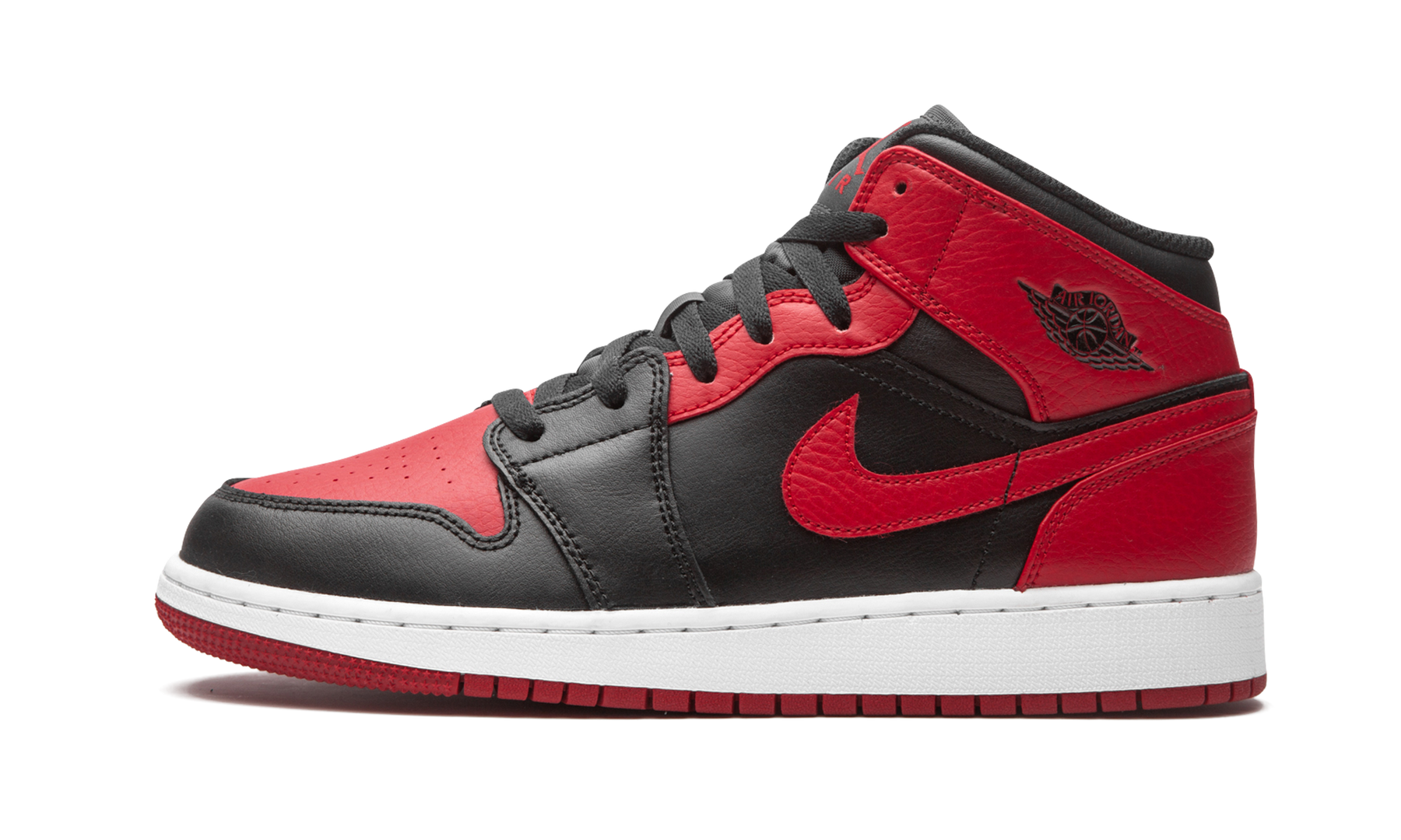 Air Jordan 1 Mid GS Banned 2020 554725 074