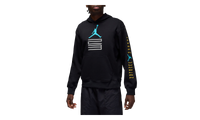 Jordan AJ11 Gamma Fleece Pullover Hoodie Black IQ6970 010