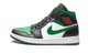 Air Jordan 1 Mid Green Toe 554724 067