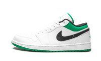 Air Jordan 1 Low White / Lucky Green 553558 129