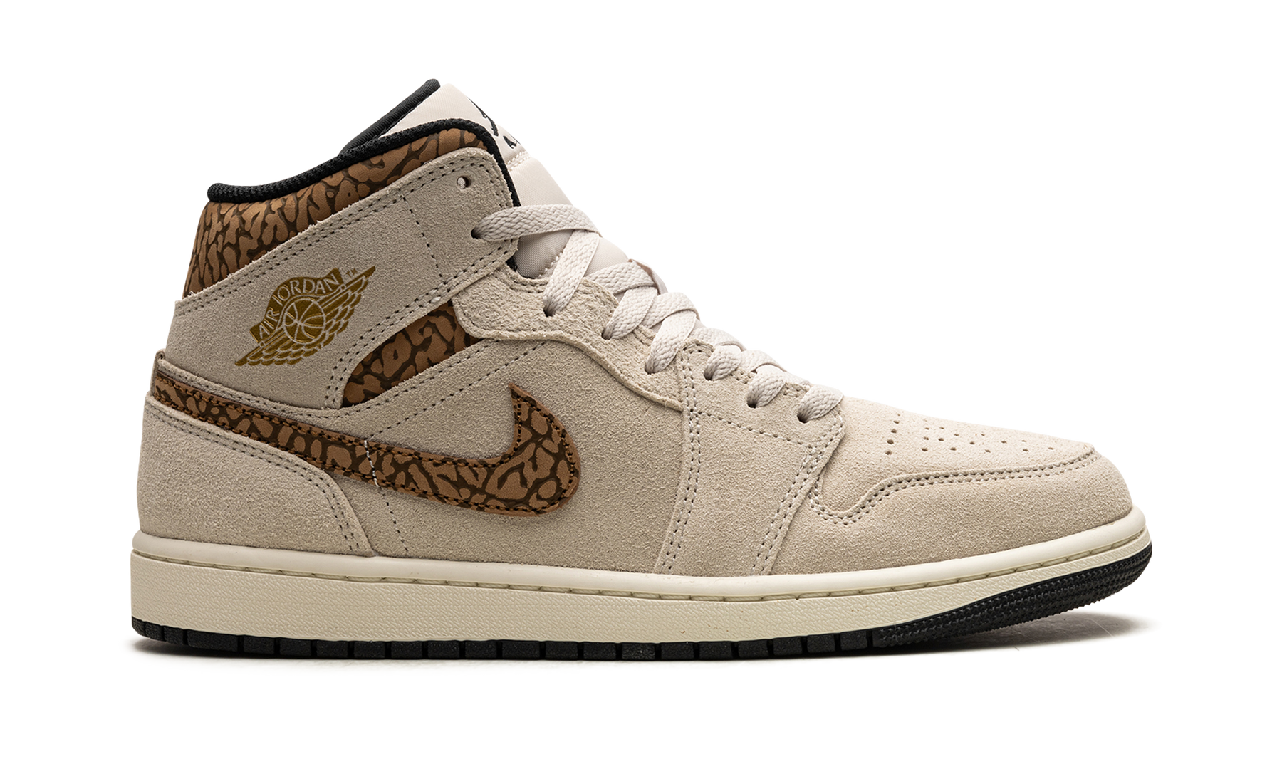 Air Jordan 1 Mid Brown Elephant DZ4129 102