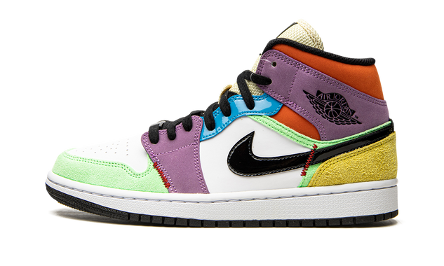 Air Jordan 1 Mid SE WMNS Lightbulb CW1140 100