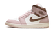 Jordan 1 Mid WMNS Pink Oxford Brown BQ6472 620
