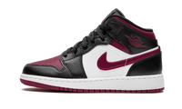 Air Jordan 1 MID GS Bred Toe 554725 066