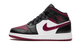 Air Jordan 1 MID GS Bred Toe 554725 066