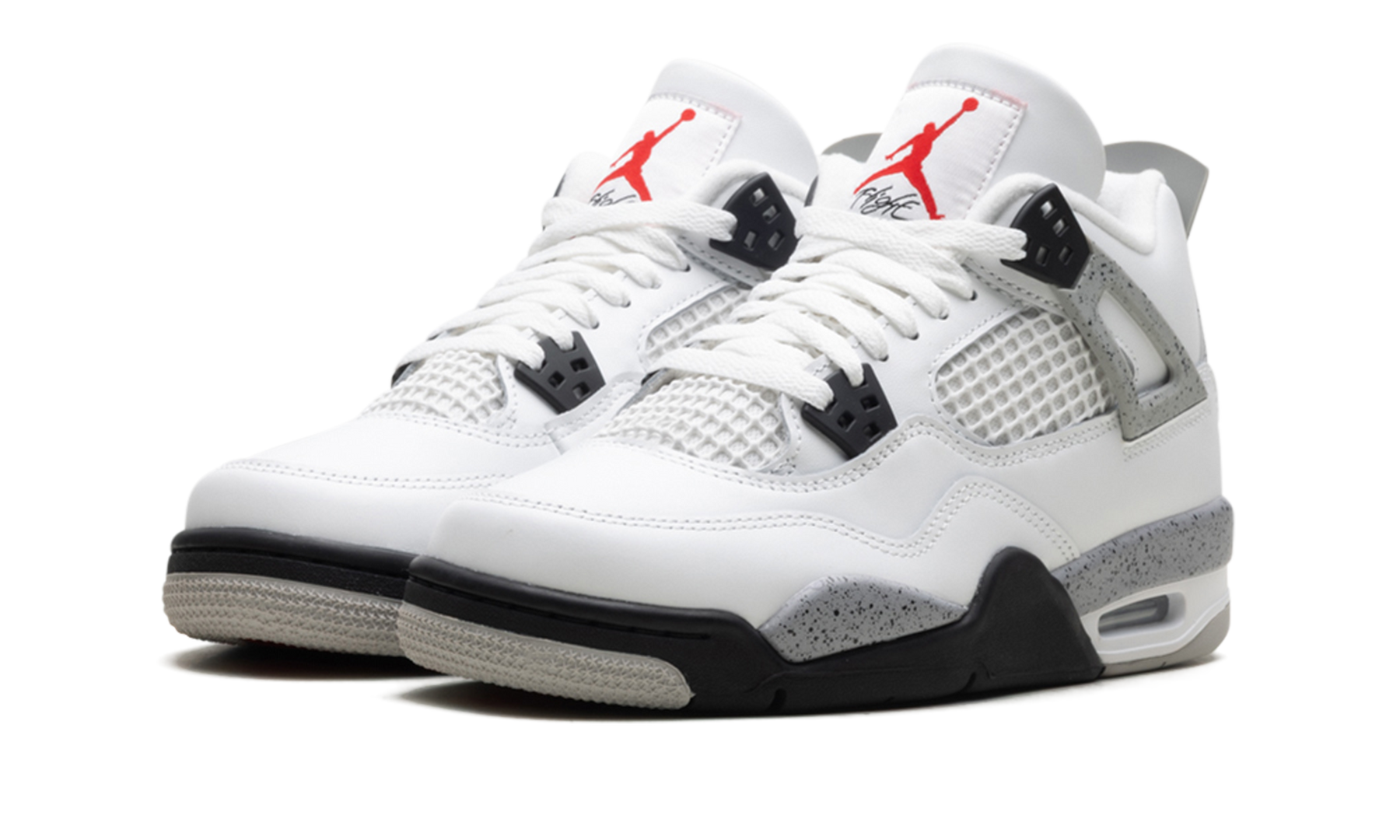 Air Jordan 4 Retro GS White Cement IB4171 100
