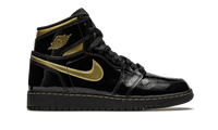 Air Jordan 1 Retro High OG GS Black Metallic Gold 575441 032