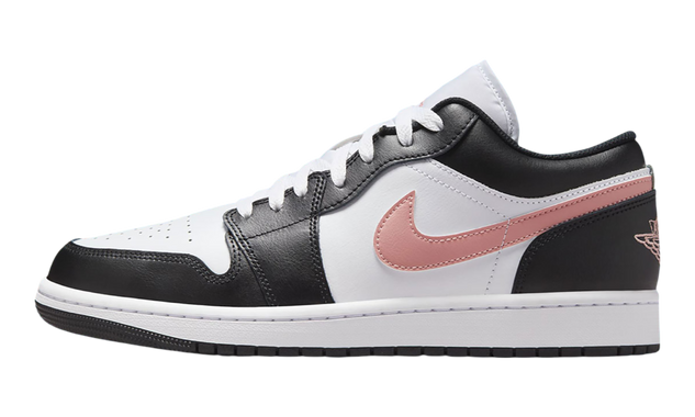 Air Jordan 1 Low Black Rust Pink 553558 165