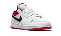 Air Jordan 1 Low GS White / Gym Red 553560 118