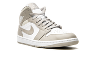 Air Jordan 1 Mid Linen / College Grey 554724 082