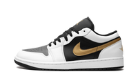 Air Jordan 1 Low Gold Swoosh 553558 172