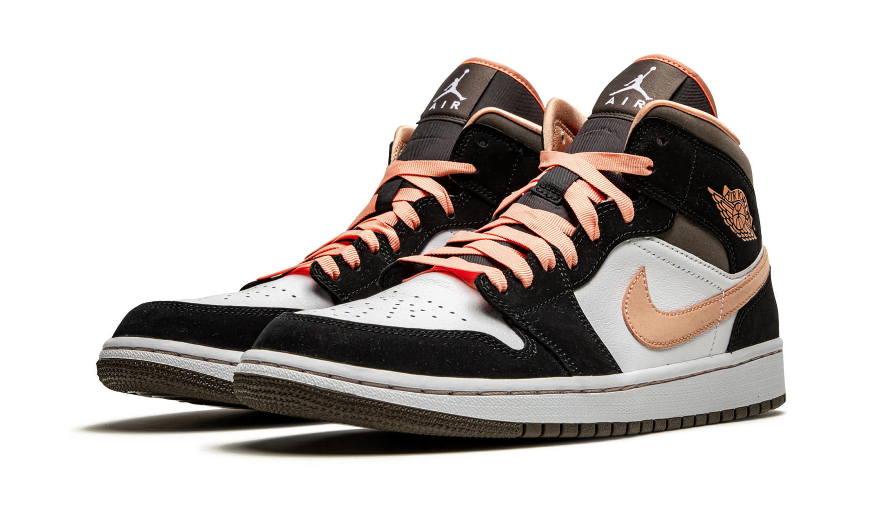 AIR JORDAN 1 MID SE WMNS Peach Mocha DH0210 100