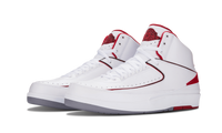 Air Jordan 2 Retro White/Varsity Red 385475 102
