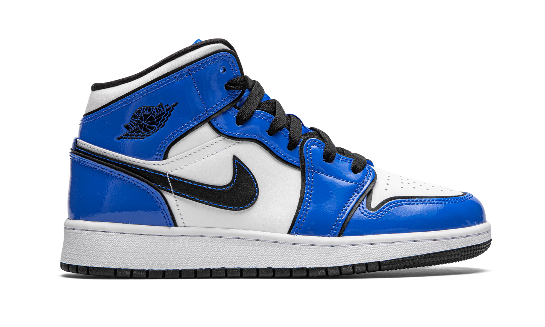 Air Jordan 1 Mid SE GS Signal Blue BQ6931 402