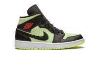 AIR JORDAN 1 MID SE WMNS Barely Volt / Chile Red CV5276 003