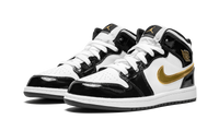 Jordan 1 MID SE PS Black/Gold BQ6932 007