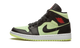 AIR JORDAN 1 MID SE WMNS Barely Volt / Chile Red CV5276 003