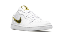 AIR JORDAN 1 Low SE WMNS White Metallic Gold CZ4776 100