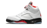 Air Jordan 5 Retro Fire Red Silver Tongue 2020 DA1911 102