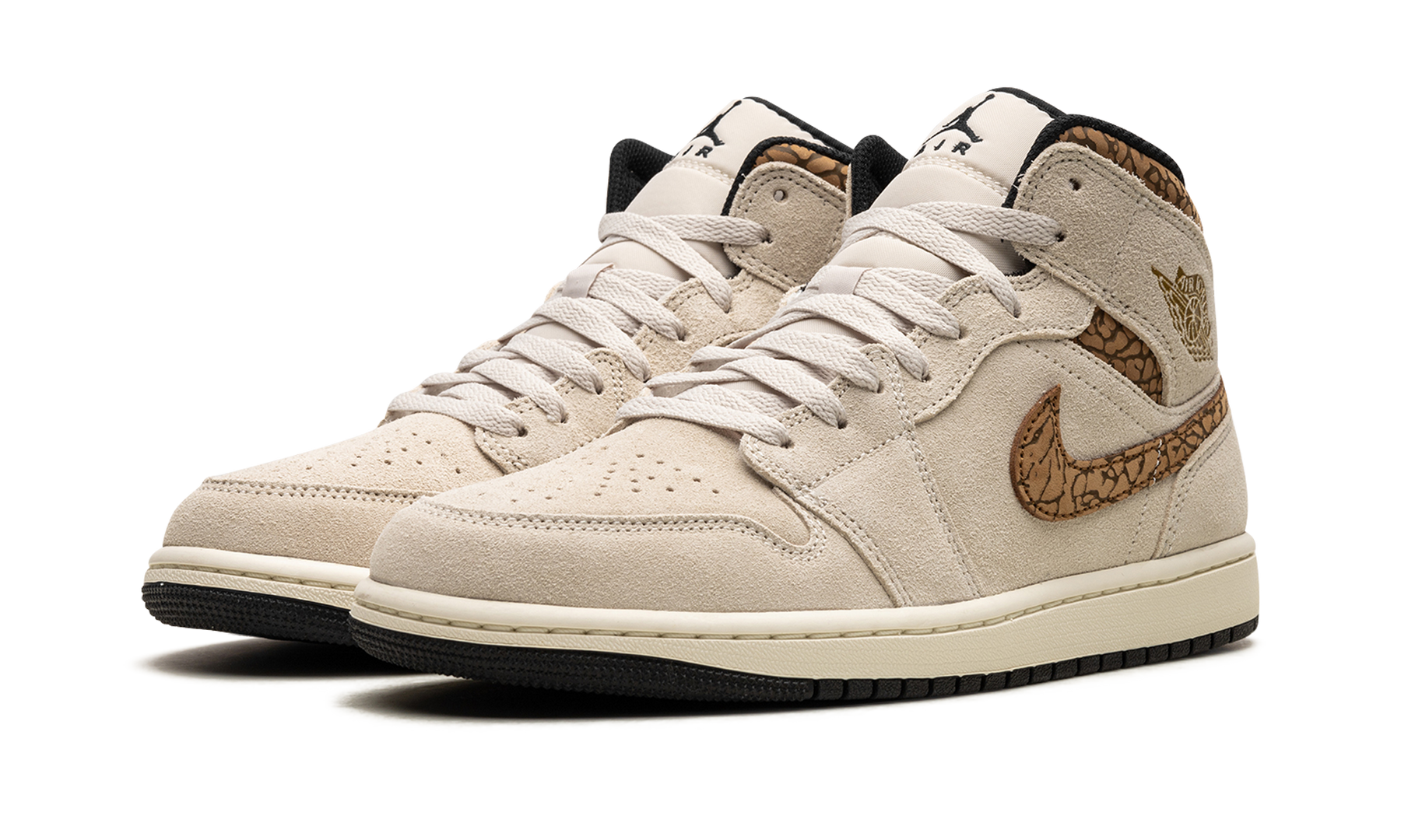 Air Jordan 1 Mid Brown Elephant DZ4129 102