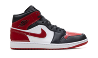 Jordan 1 Mid SE Patent Bred Toe HV4091 006
