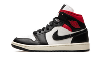 AIR JORDAN 1 MID WMNS Black / Gym Red / Sail BQ6472 061