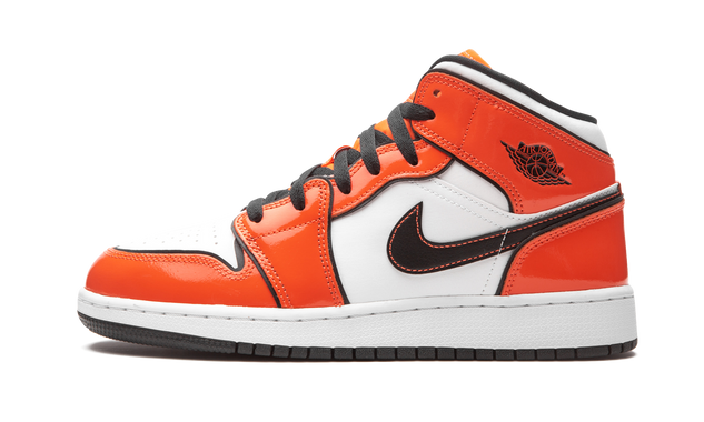 Air Jordan 1 Mid SE GS Turf Orange BQ6931 802