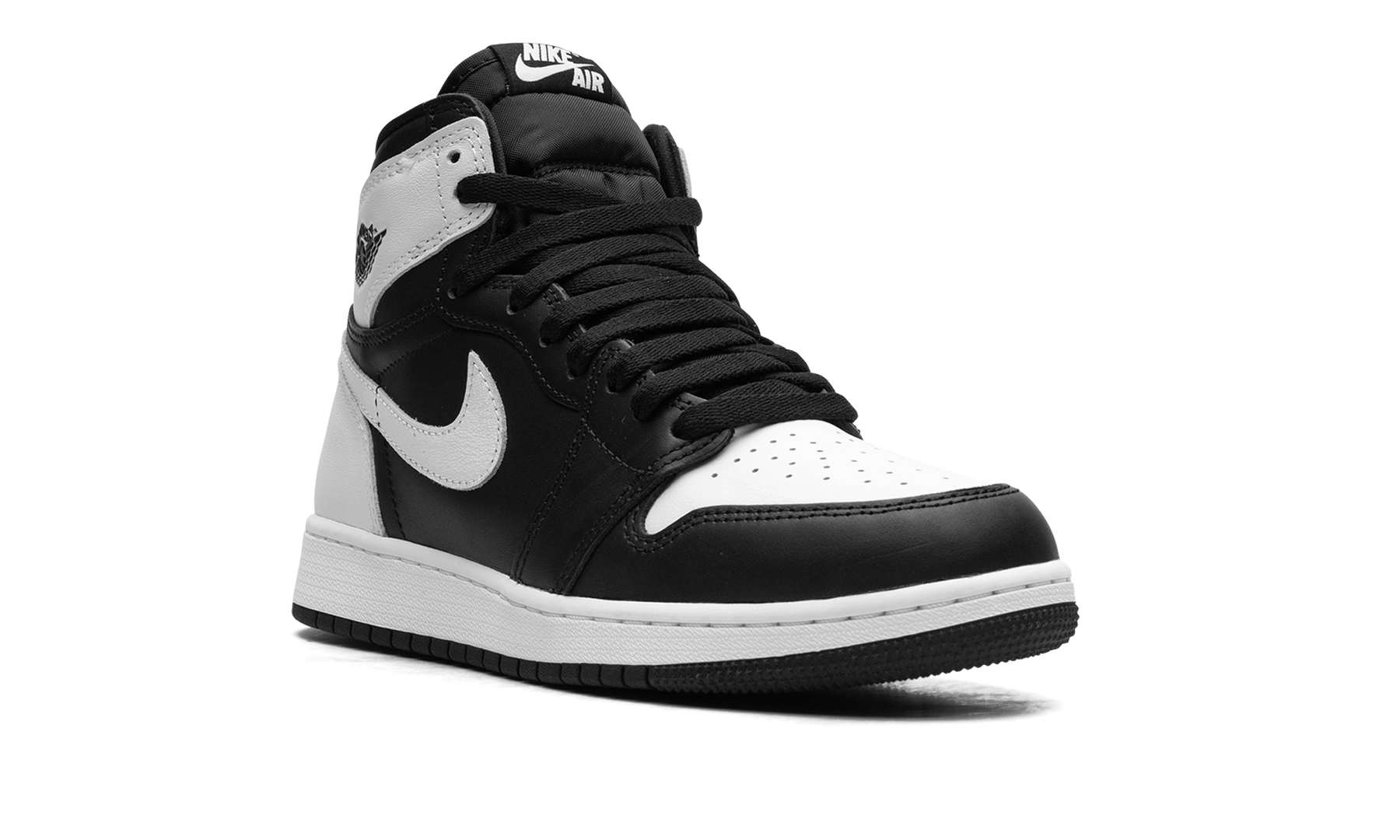 Air Jordan 1 Retro High OG GS BLACK/WHITE/WHITE FD1437 010