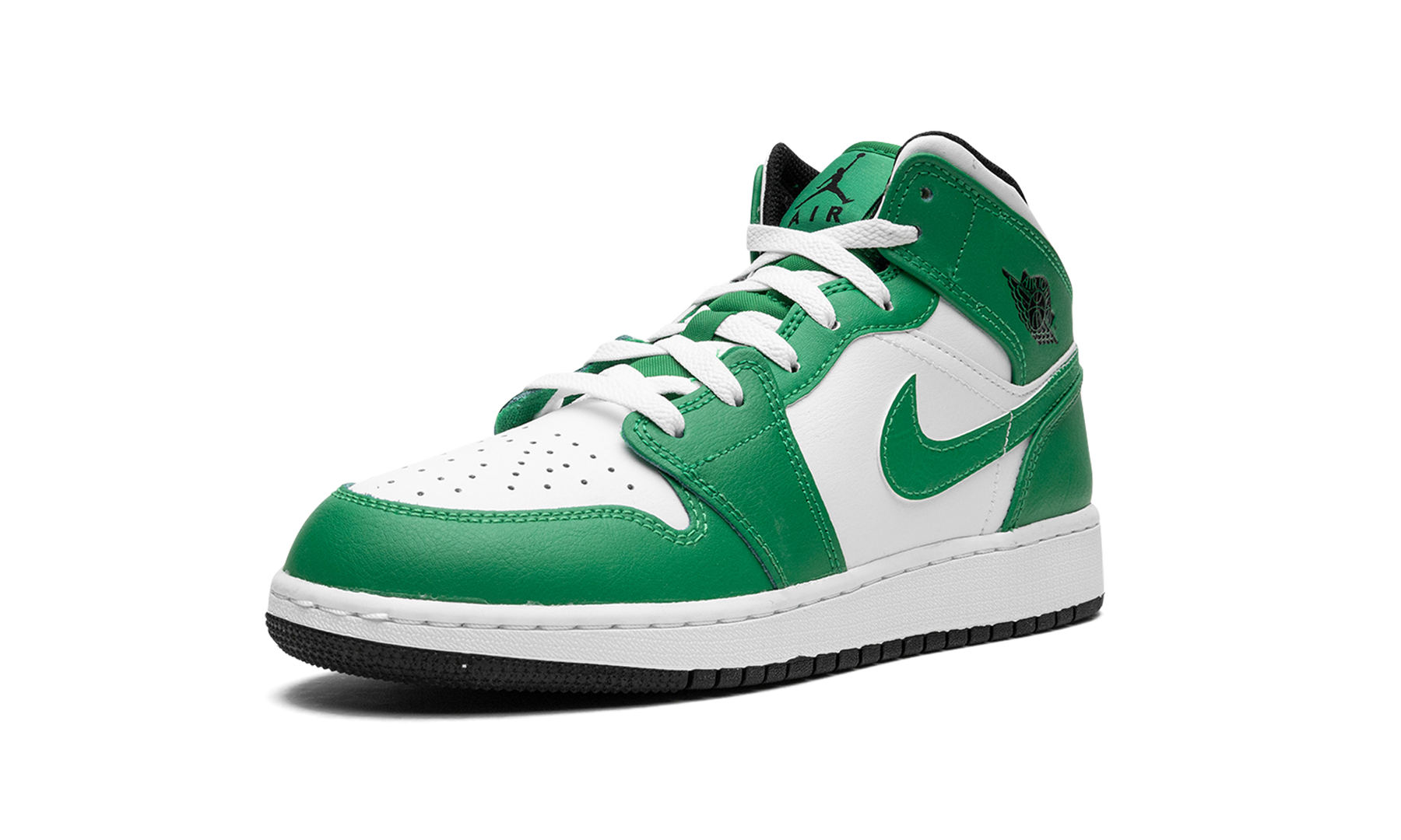 Air Jordan 1 Mid GS Lucky Green DQ8423 301