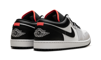 Air Jordan 1 Low Neutral Grey / Infrared 553558 045
