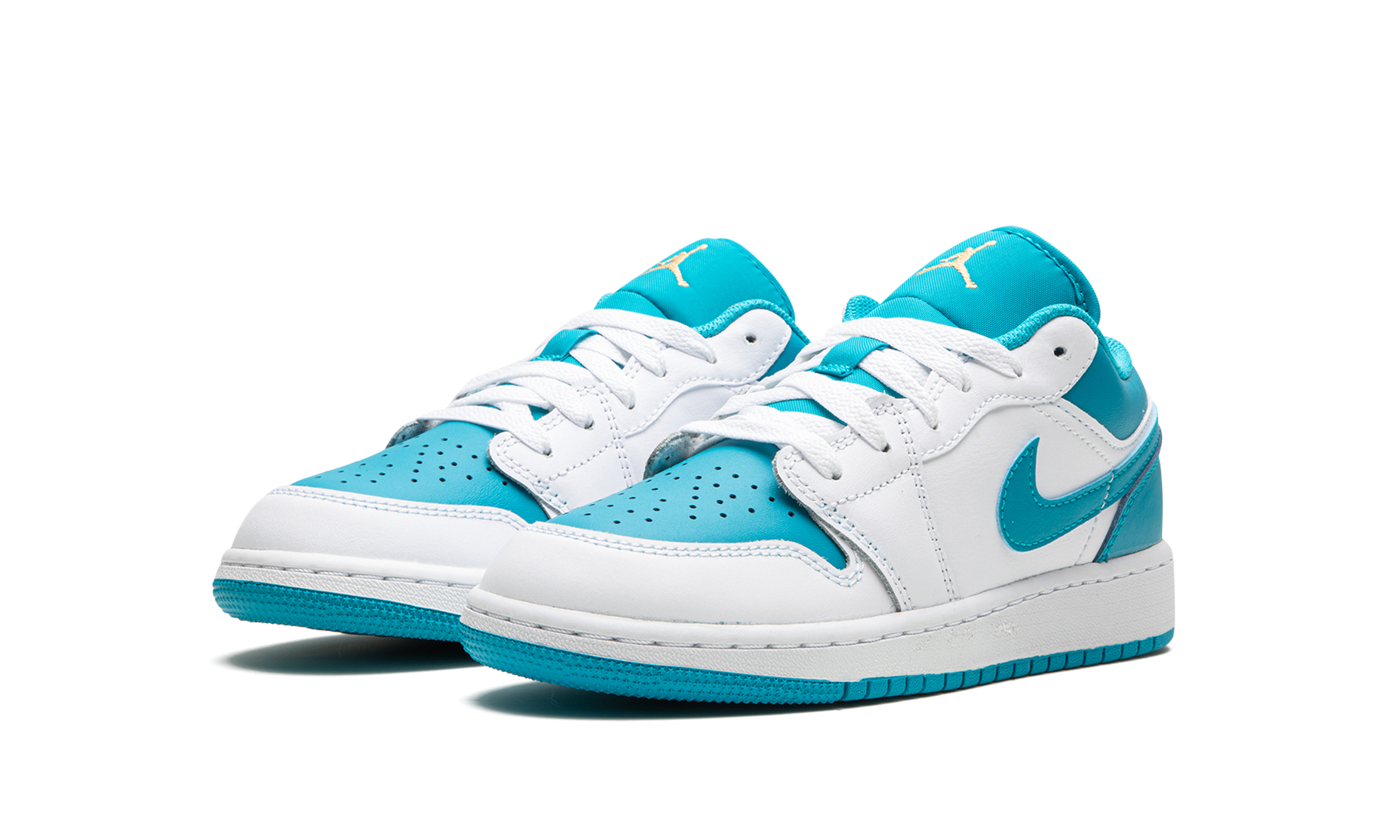 Air Jordan 1 Low GS Aquatone 553560 174