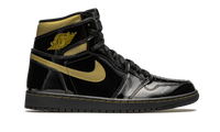 Air Jordan 1 Retro High OG Black Metallic Gold 555088 032