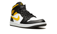 Air Jordan 1 Mid White / Pollen / Black 554724 177