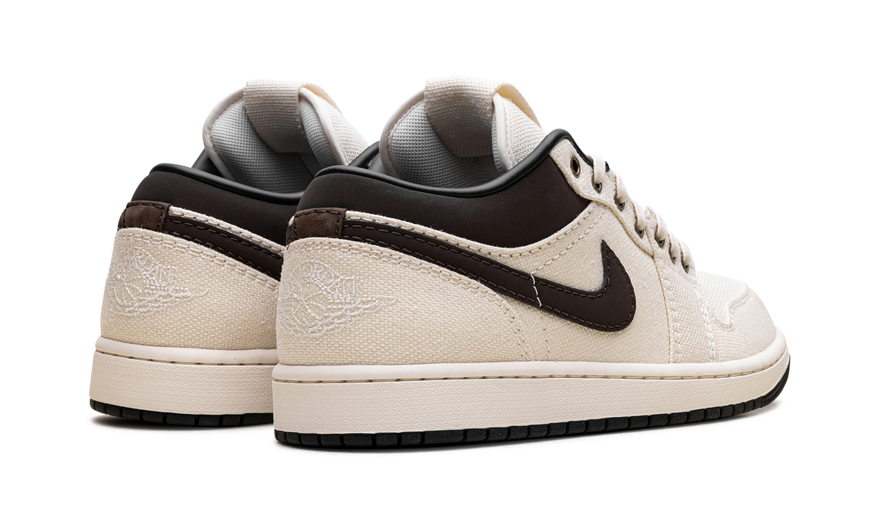 Air Jordan 1 Low Premium Pale Ivory Baroque Brown IB8058 110