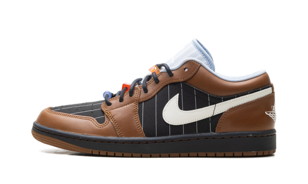Air Jordan 1 Low SE Black Sail Light British Tan IR7560 010