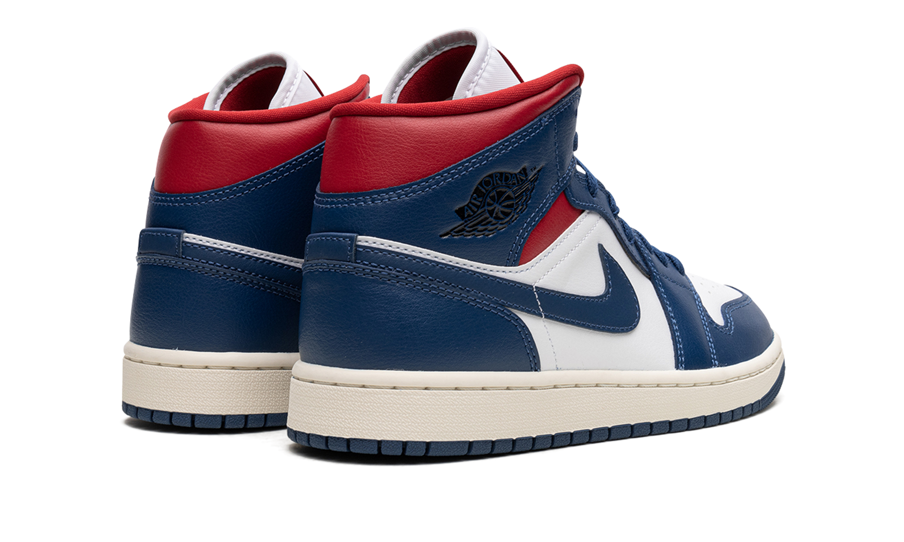 AIR JORDAN 1 MID WMNS Blue / Red BQ6472 146