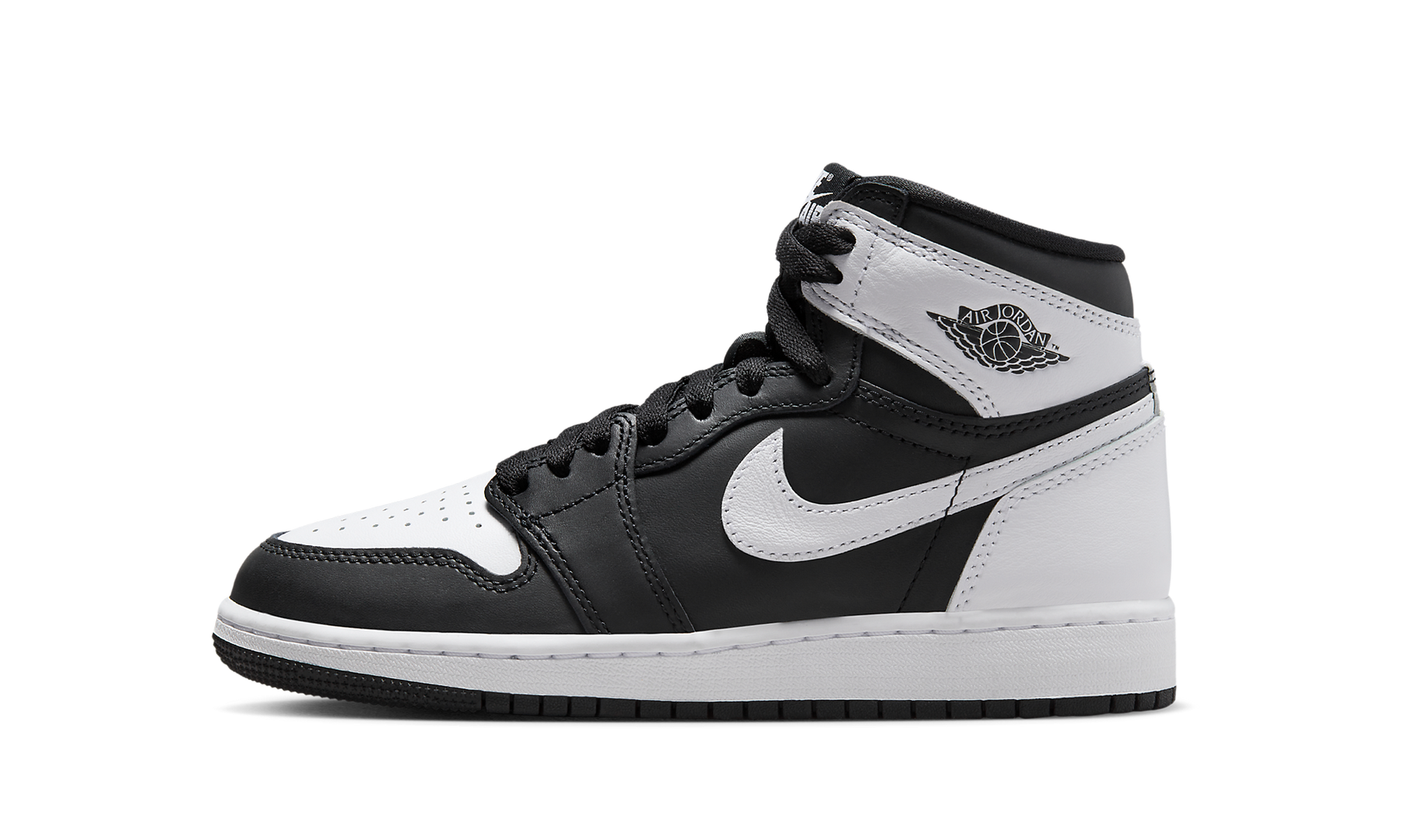 Air Jordan 1 Retro High OG GS BLACK/WHITE/WHITE FD1437 010