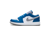 Air Jordan 1 Low GS True Blue 553560 412