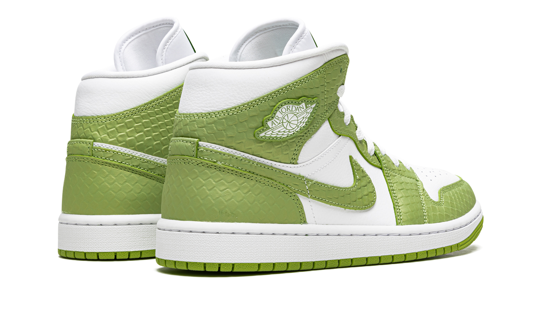 AIR JORDAN 1 MID SE WMNS Green Python DV2959 113