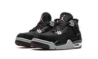 Air Jordan 4 GS Black Canvas DV0553 006