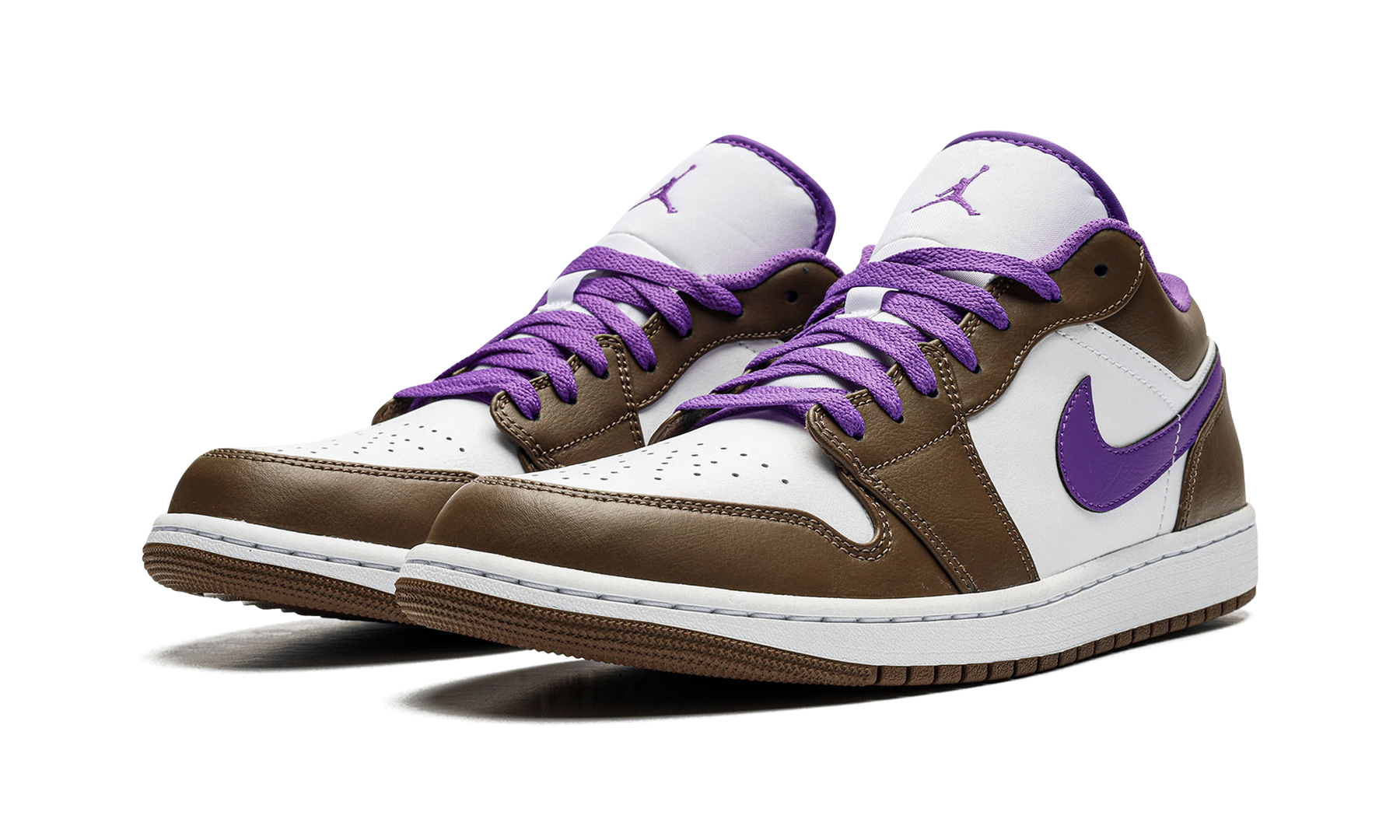 Air Jordan 1 Low Purple Mocha 553558 215
