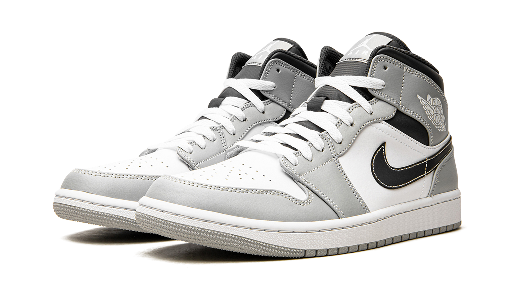 Air Jordan 1 Mid Light Smoke Grey 2.0 554724 078