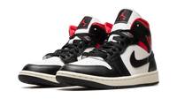 AIR JORDAN 1 MID WMNS Black / Gym Red / Sail BQ6472 061