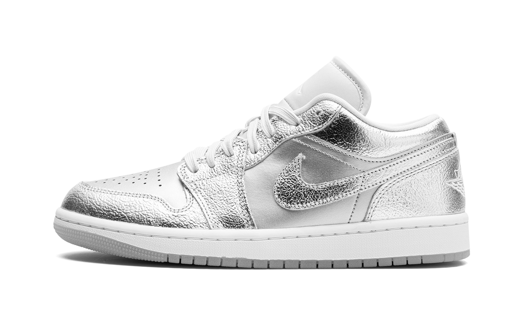 Air Jordan 1 Low SE WMNS Metallic Silver FN5030 001