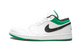 Air Jordan 1 Low White / Lucky Green 553558 129