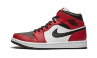 Air Jordan 1 Mid Chicago Black Toe 554724 069